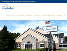 Tablet Screenshot of countryinn-riverfalls.com